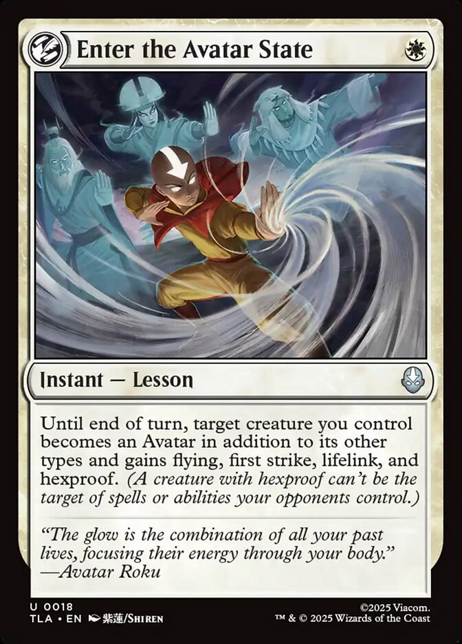 Enter the Avatar State - Avatar: The Last Airbender (TLA)