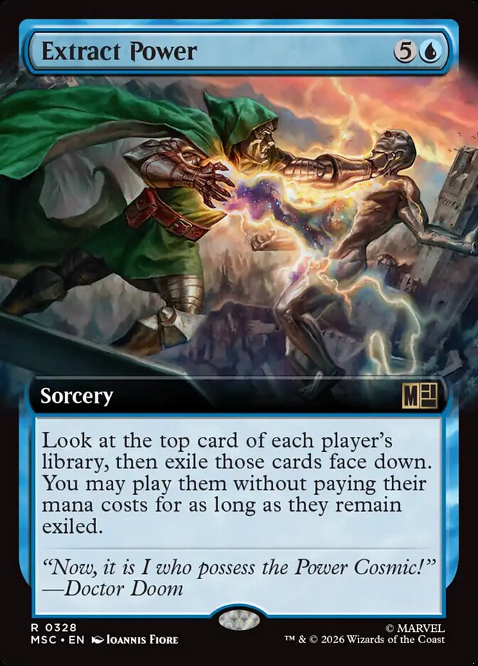 Extract Power - Marvel Super Heroes Commander (MSC)