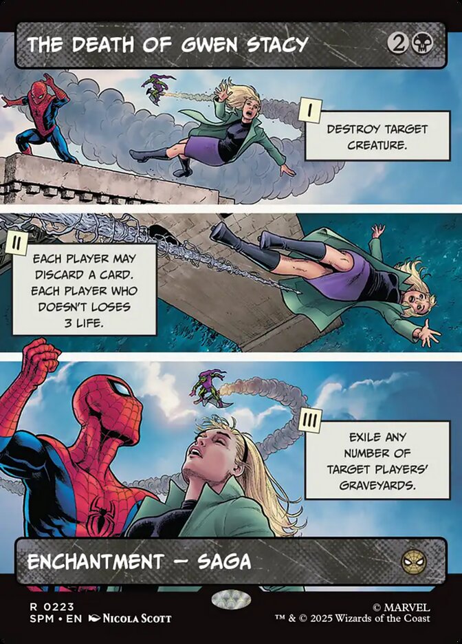 The Death of Gwen Stacy #223 - Marvel's Spider-Man (SPM)