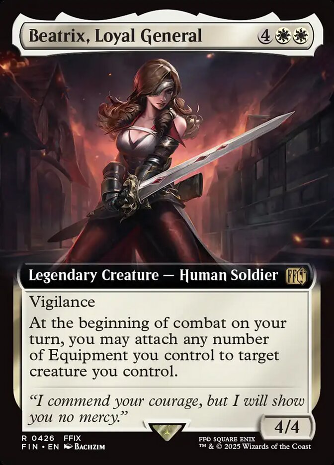 Beatrix, Loyal General #426 - Final Fantasy (FIN)