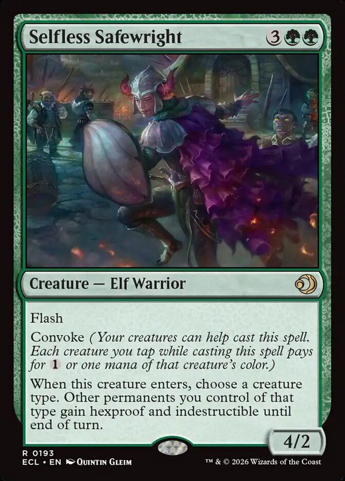 Selfless Safewright - Lorwyn Eclipsed (ECL)