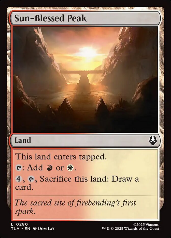 Sun-Blessed Peak - Avatar: The Last Airbender (TLA)