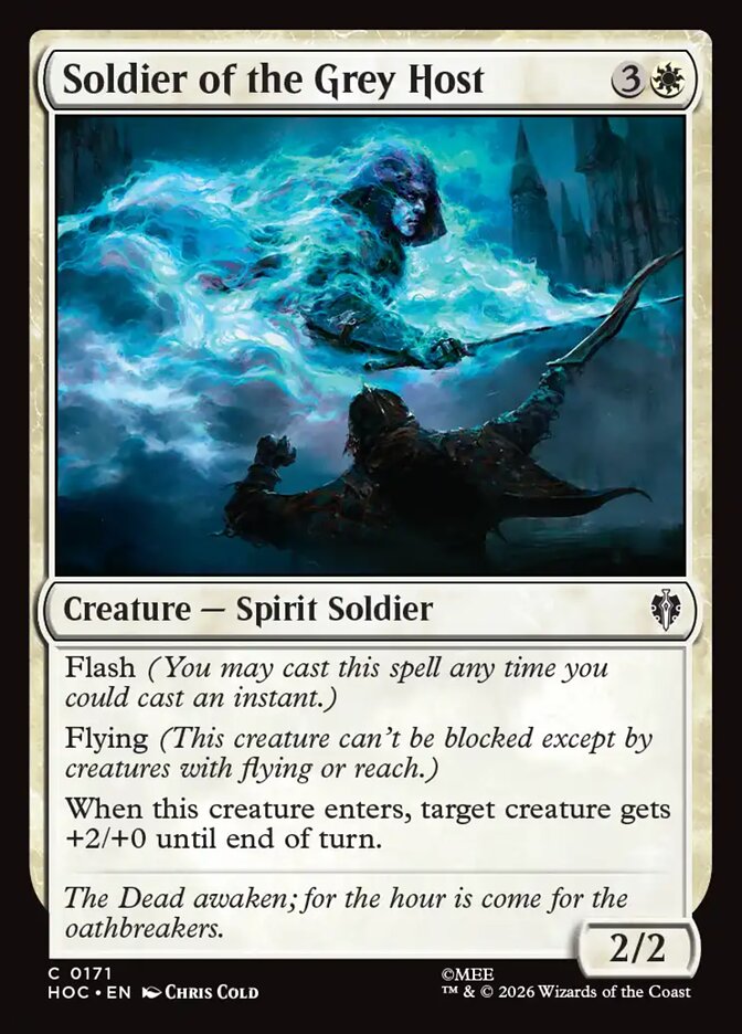 Soldier of the Grey Host - The Hobbit Eternal (HOC)