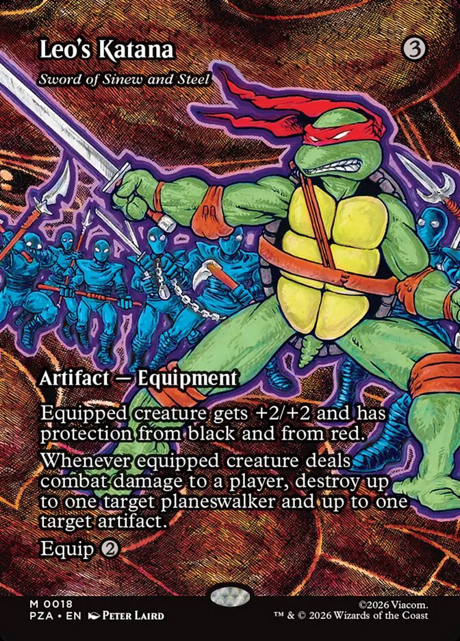 Sword of Sinew and Steel #18 - Teenage Mutant Ninja Turtles Source Material (PZA)