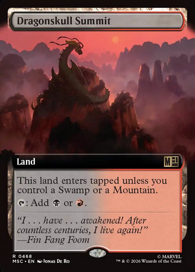 Dragonskull Summit - Marvel Super Heroes Commander (MSC)
