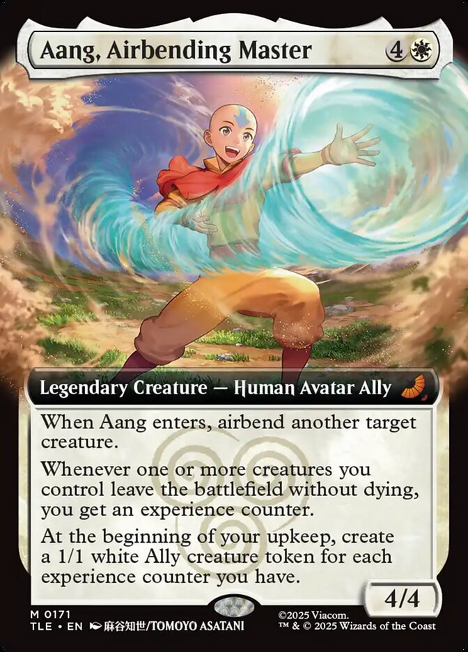 Aang, Airbending Master #171 - Avatar: The Last Airbender Eternal (TLE)