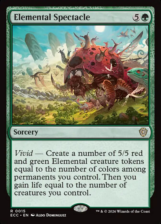 Elemental Spectacle #15 - Lorwyn Eclipsed Commander (ECC)