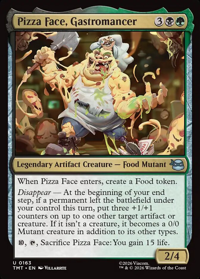 Pizza Face, Gastromancer - Teenage Mutant Ninja Turtles (TMT)