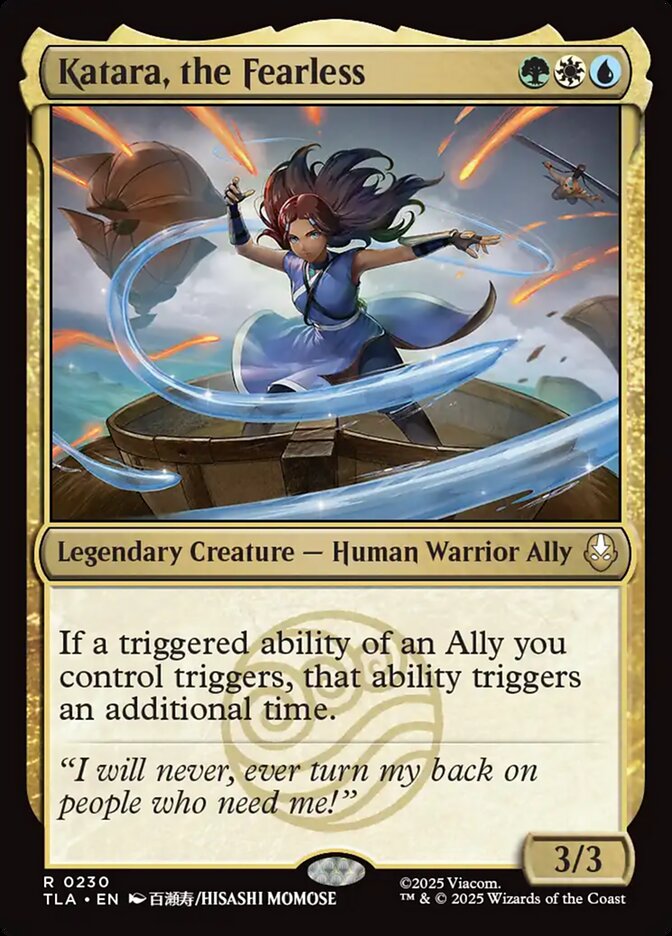 Katara, the Fearless - Avatar: The Last Airbender (TLA)