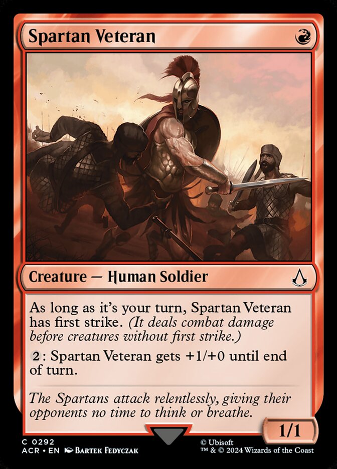 Spartan Veteran #292 - Assassin's Creed (ACR)