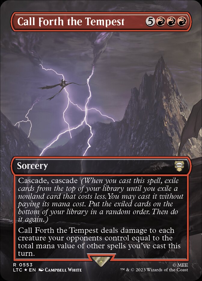 Call Forth the Tempest - Tales of Middle-earth Commander (LTC)