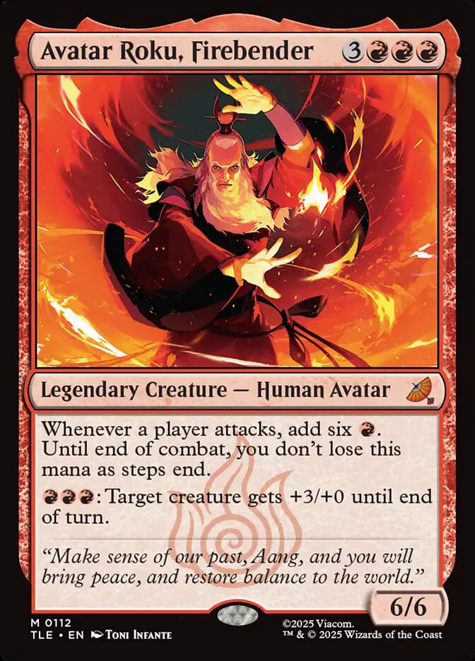 Avatar Roku, Firebender #112 - Avatar: The Last Airbender Eternal (TLE)