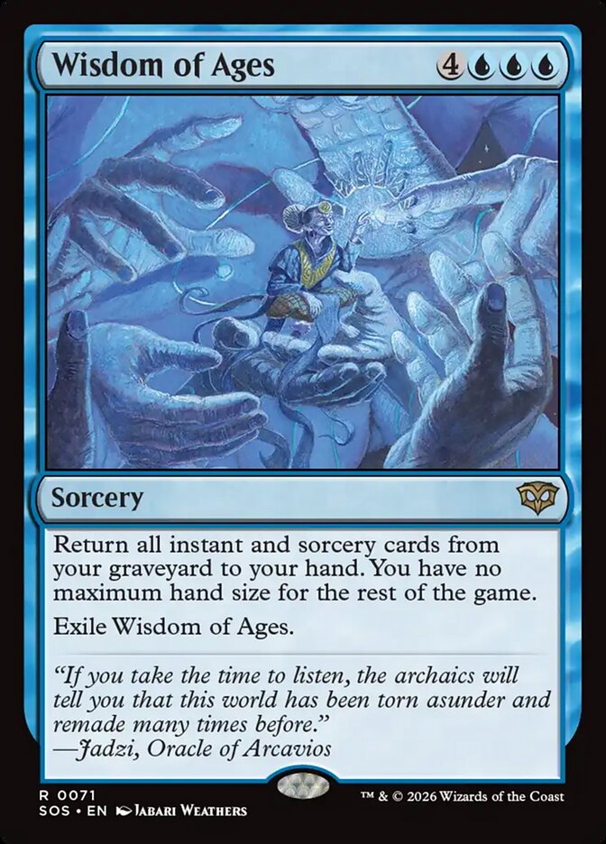 Wisdom of Ages - Secrets of Strixhaven (SOS)