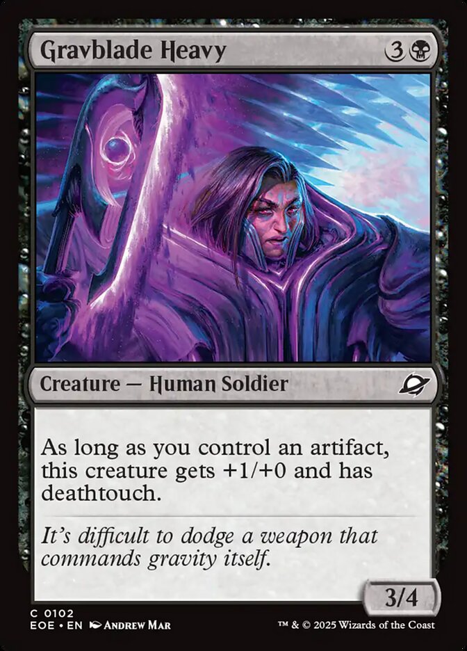 Gravblade Heavy - Edge of Eternities (EOE)
