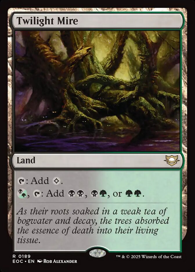 Twilight Mire #189 - Edge of Eternities Commander (EOC)