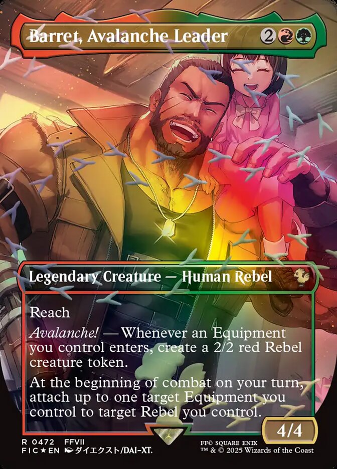 Barret, Avalanche Leader #472 - Final Fantasy Commander (FIC)