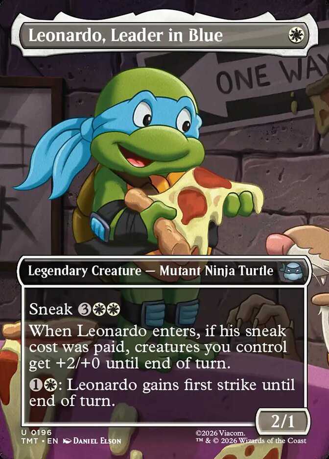 Leonardo, Leader in Blue - Teenage Mutant Ninja Turtles (TMT)