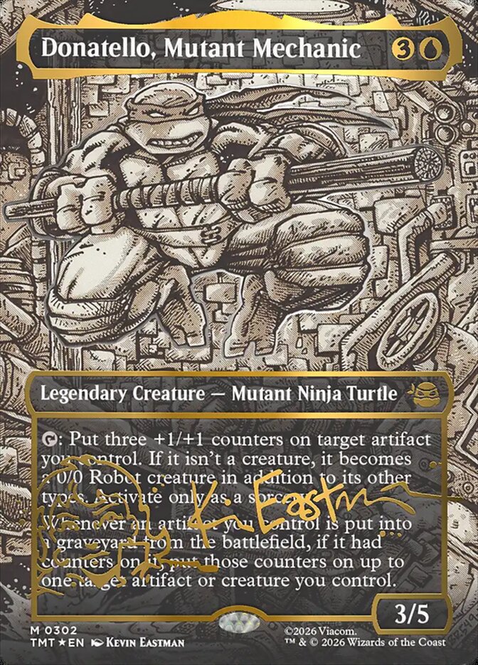 Donatello, Mutant Mechanic #302 - Teenage Mutant Ninja Turtles (TMT)
