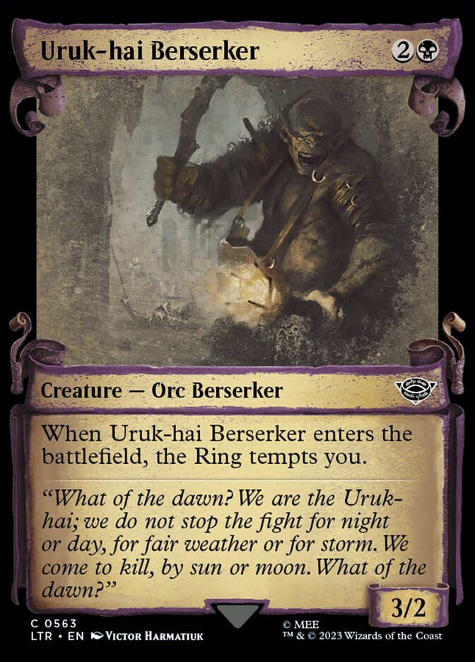 Uruk-hai Berserker - The Lord of the Rings: Tales of Middle-earth (LTR)