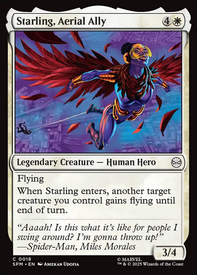 Starling, Aerial Ally #18 - Marvel's Spider-Man (SPM)