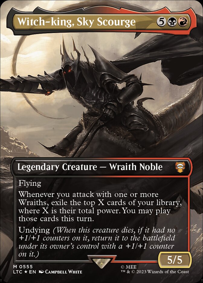 Witch-king, Sky Scourge #555 - Tales of Middle-earth Commander (LTC)