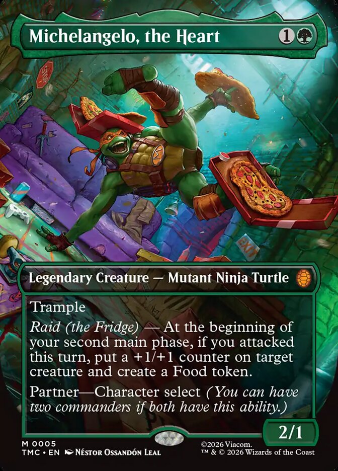 Michelangelo, the Heart - Teenage Mutant Ninja Turtles Eternal (TMC)