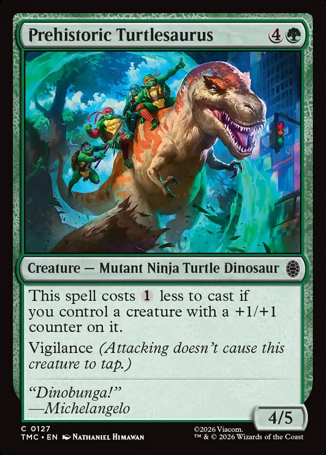 Prehistoric Turtlesaurus #127 - Teenage Mutant Ninja Turtles Eternal (TMC)