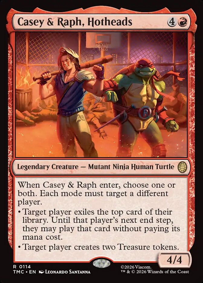 Casey & Raph, Hotheads #114 - Teenage Mutant Ninja Turtles Eternal (TMC)
