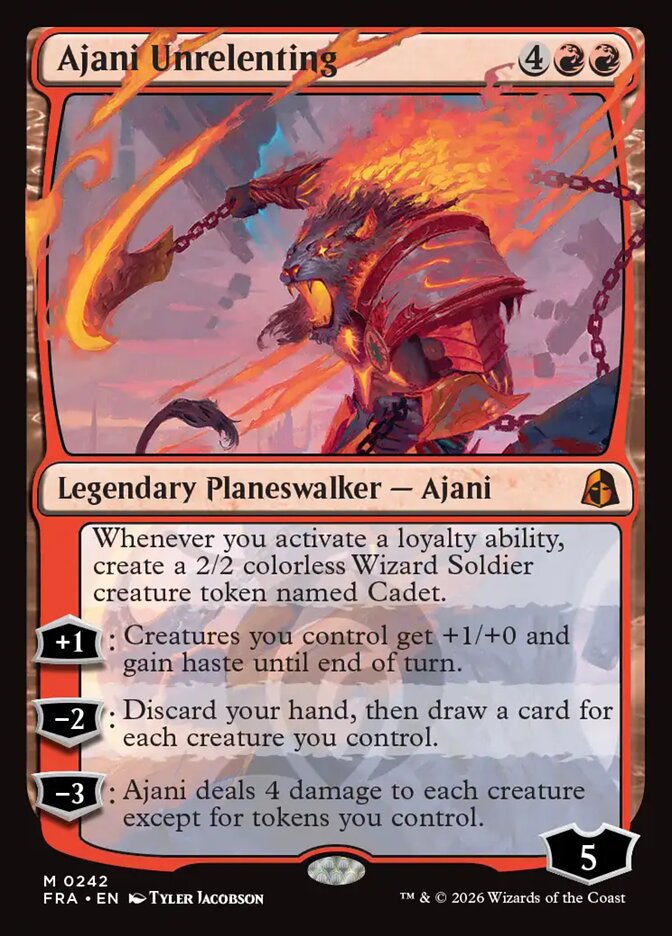 Ajani Unrelenting - Reality Fracture (FRA)