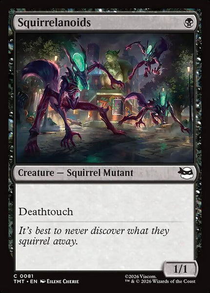 Squirrelanoids - Teenage Mutant Ninja Turtles (TMT)