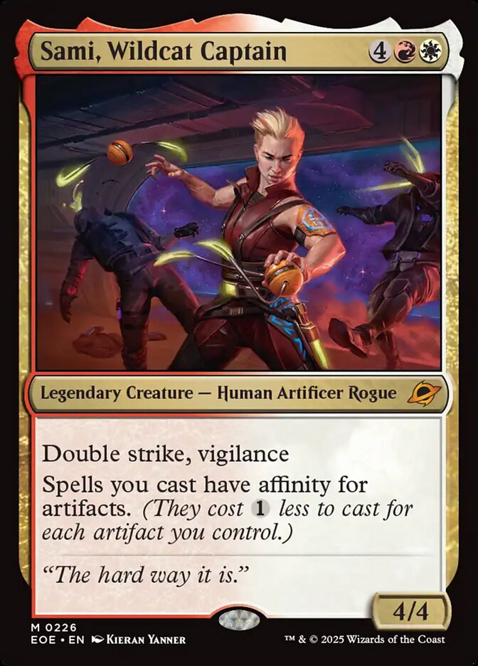 Sami, Wildcat Captain - Edge of Eternities (EOE)