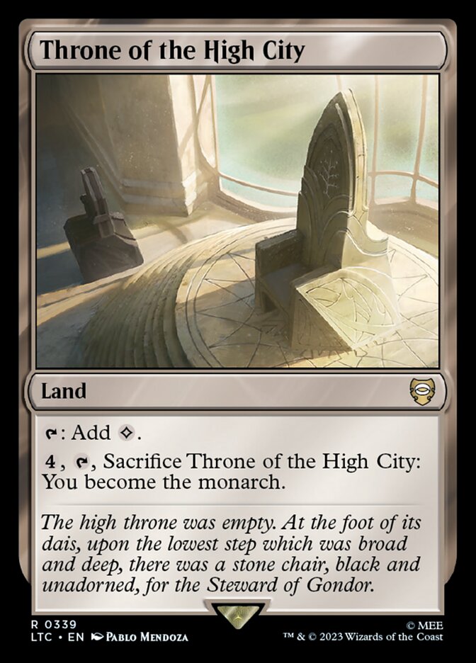 Throne of the High City #339 - Tales of Middle-earth Commander (LTC)