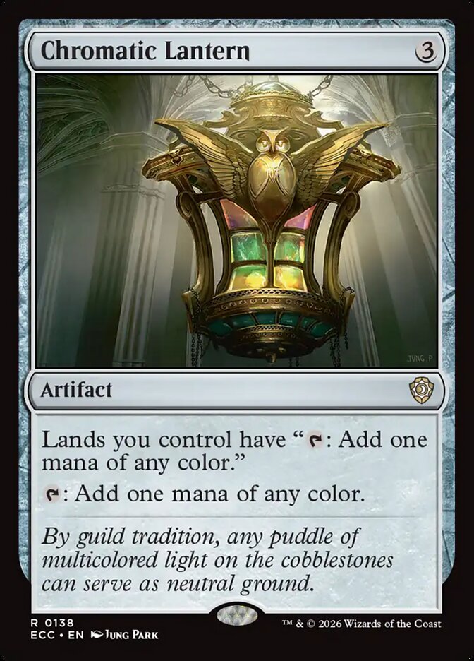 Chromatic Lantern #138 - Lorwyn Eclipsed Commander (ECC)