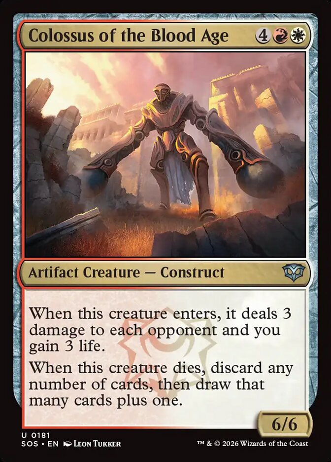 Colossus of the Blood Age - Secrets of Strixhaven (SOS)