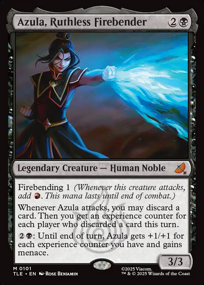 Azula, Ruthless Firebender #101 - Avatar: The Last Airbender Eternal (TLE)