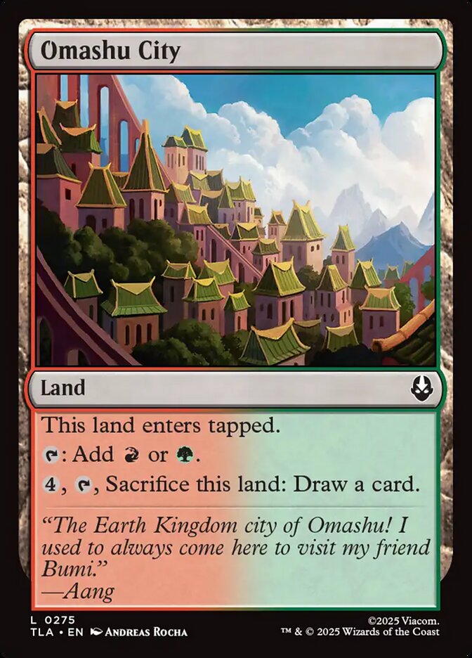 Omashu City - Avatar: The Last Airbender (TLA)