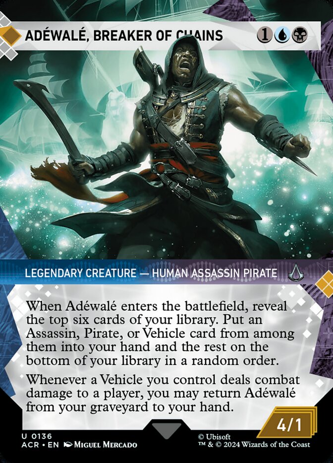 Adéwalé, Breaker of Chains #136 - Assassin's Creed (ACR)