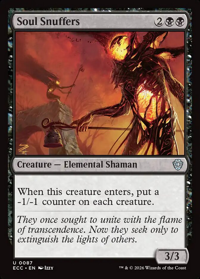 Soul Snuffers #87 - Lorwyn Eclipsed Commander (ECC)