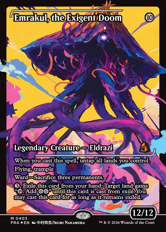 Emrakul, the Exigent Doom - Reality Fracture (FRA)
