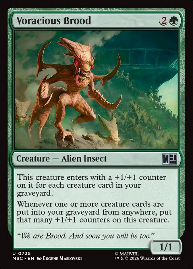 Voracious Brood - Marvel Super Heroes Commander (MSC)