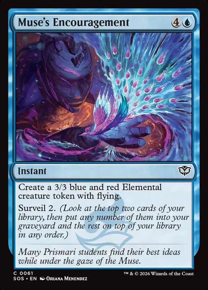 Muse's Encouragement - Secrets of Strixhaven (SOS)