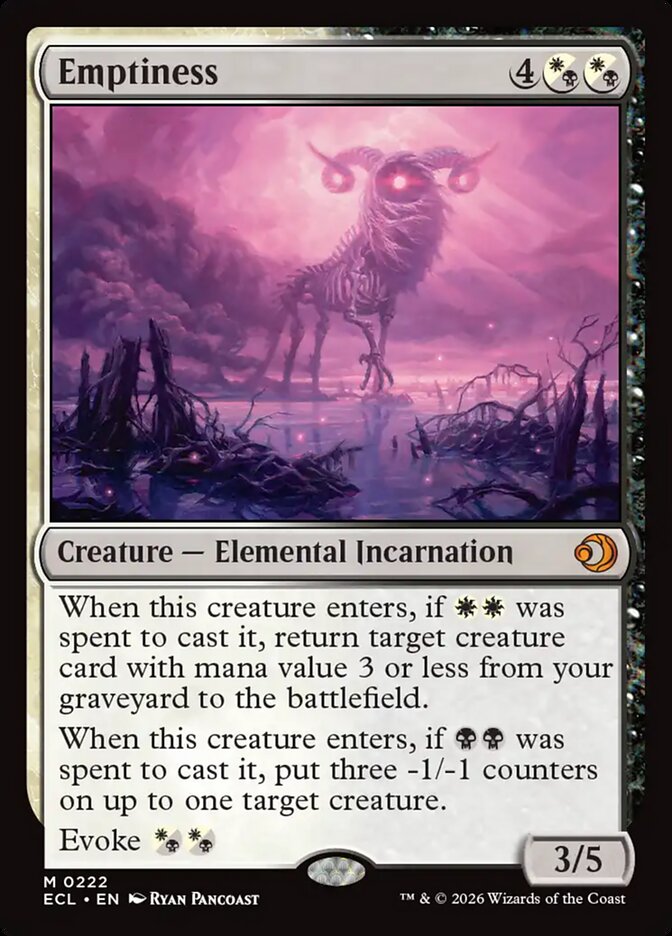 Emptiness - Lorwyn Eclipsed (ECL)