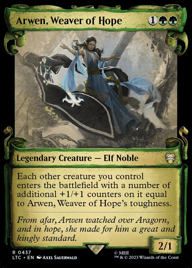 Arwen, Weaver of Hope #437 - Tales of Middle-earth Commander (LTC)
