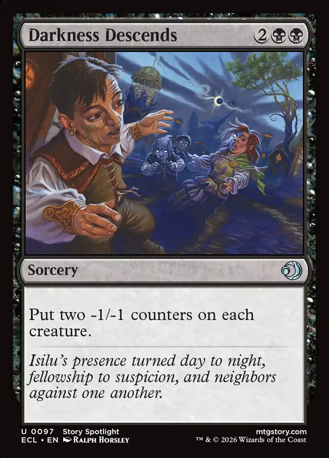 Darkness Descends - Lorwyn Eclipsed (ECL)