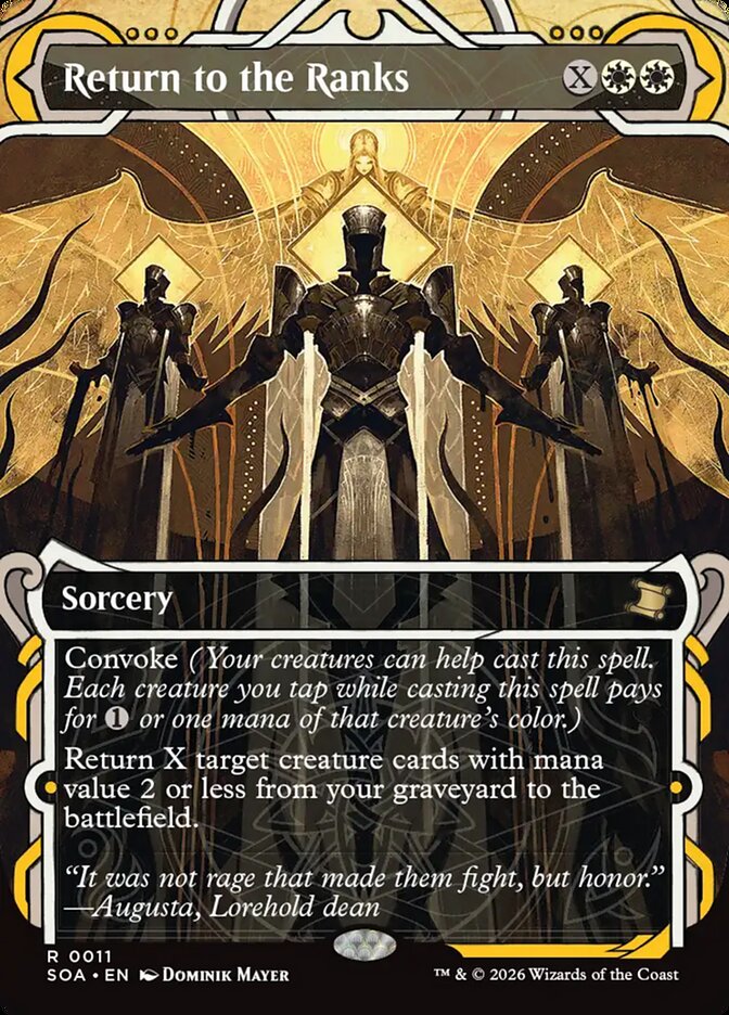 Return to the Ranks #11 - Secrets of Strixhaven Mystical Archive (SOA)