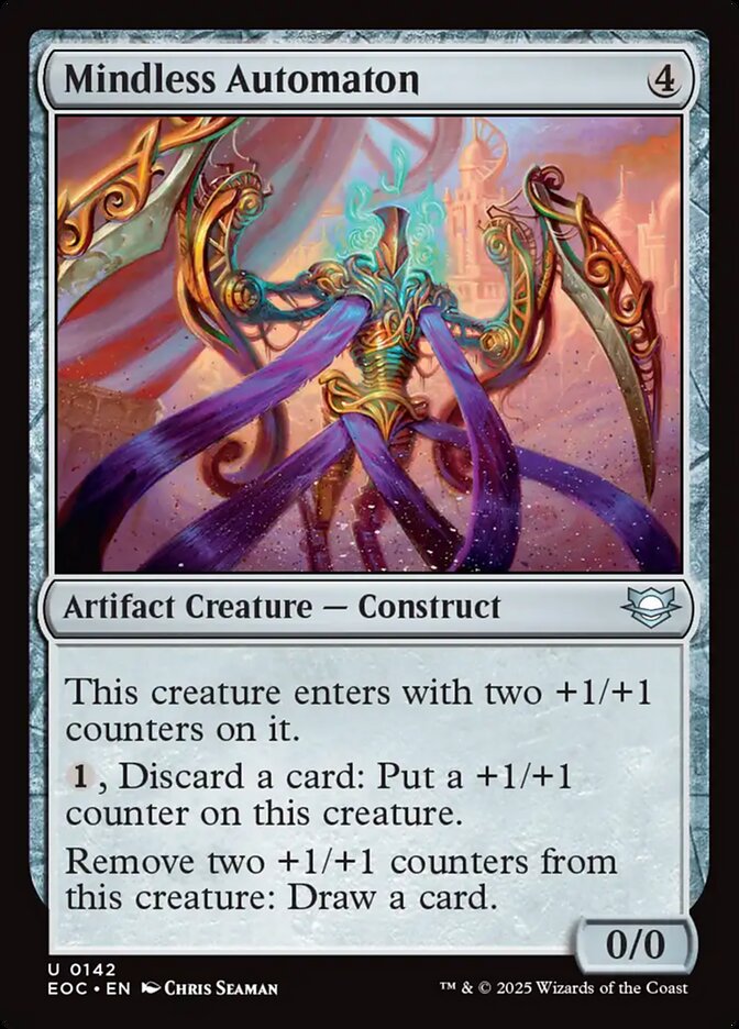 Mindless Automaton #142 - Edge of Eternities Commander (EOC)