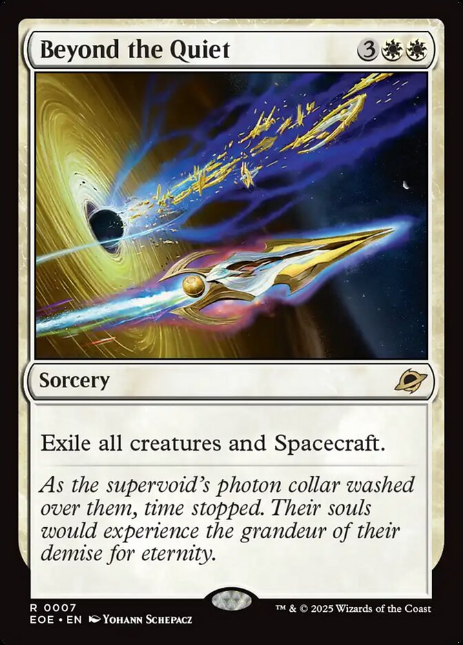Beyond the Quiet - Edge of Eternities (EOE)