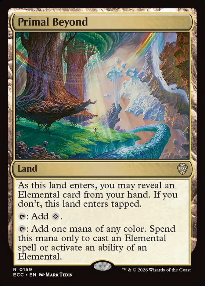 Primal Beyond #159 - Lorwyn Eclipsed Commander (ECC)