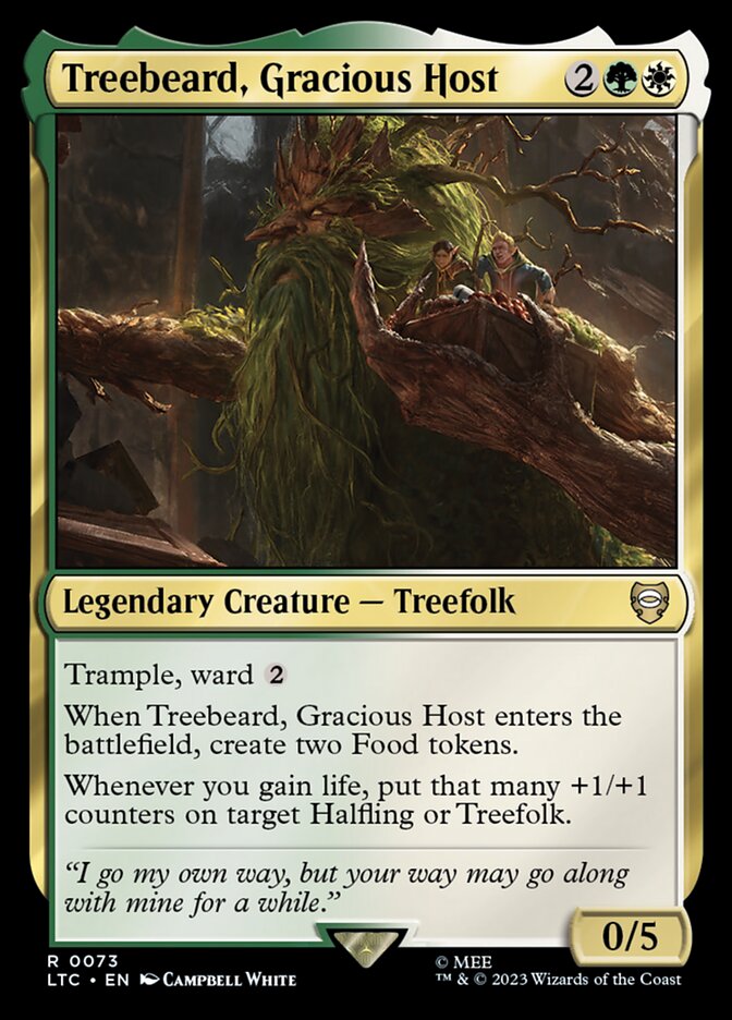 Treebeard, Gracious Host #73 - Tales of Middle-earth Commander (LTC)