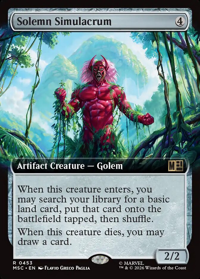 Solemn Simulacrum - Marvel Super Heroes Commander (MSC)